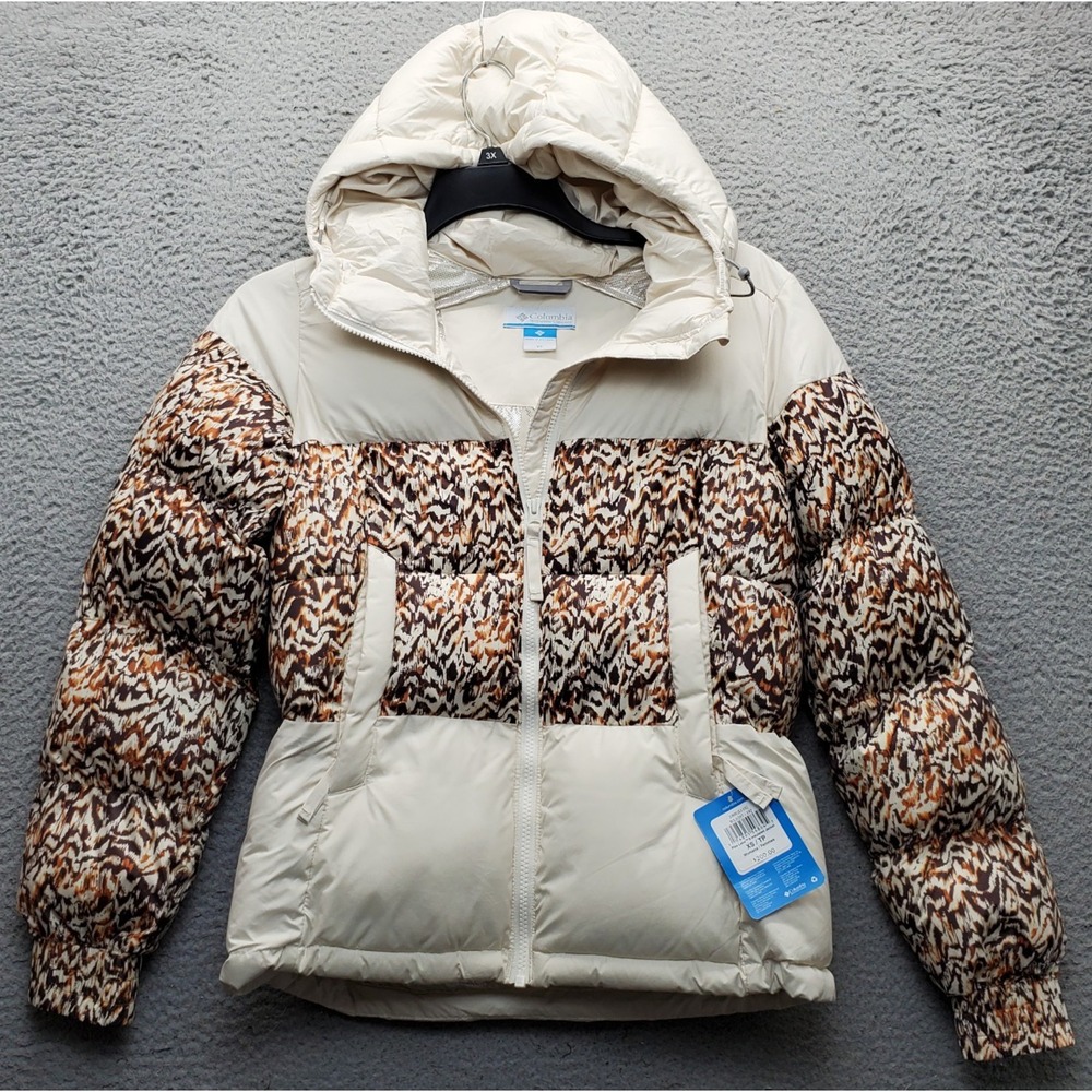 Columbia Pike Lake II Insulated Puffer Jacket Womens XS Multi Zip Up WL0297-192